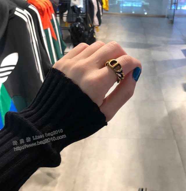 Dior飾品 迪奧經典熱銷新款開口戒指  zgd1181